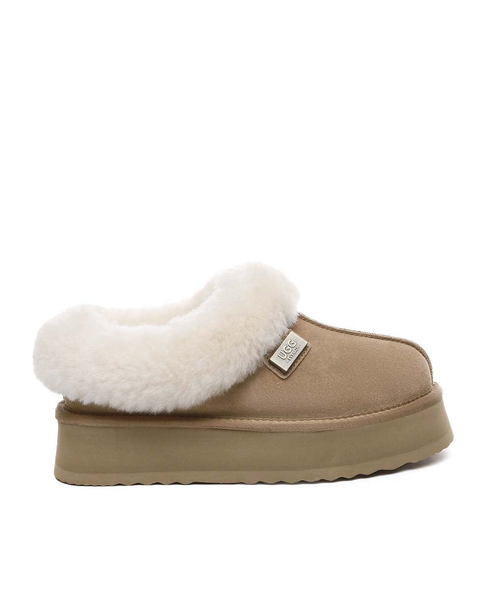 Women s UGG Hailey Slippers Chestnut AU 5 EUR 36