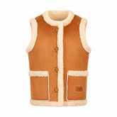 UGG Women's Noosa Reversible Vest - Chestnut/Natural