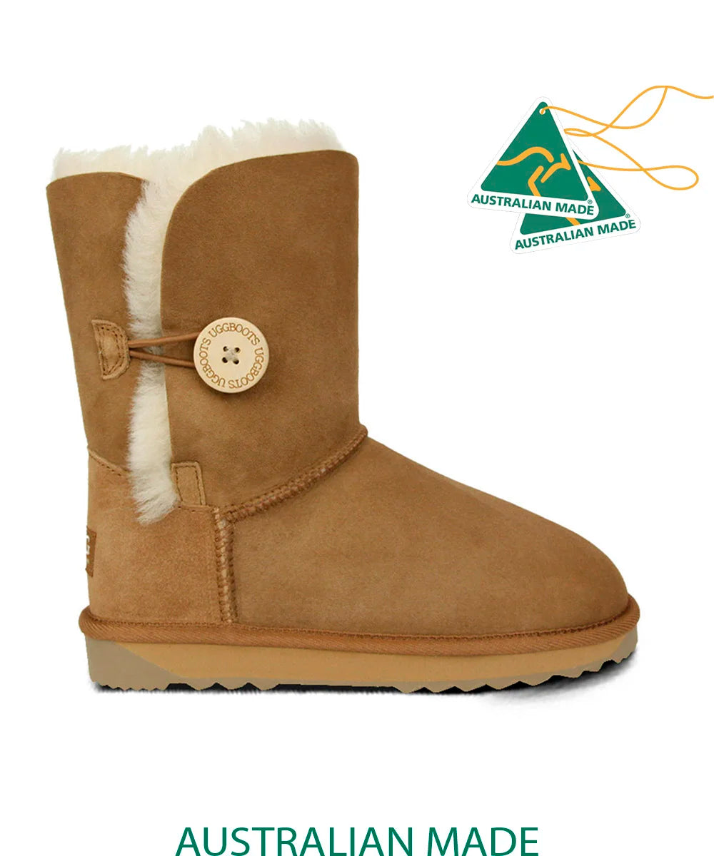 Ugg short on sale button