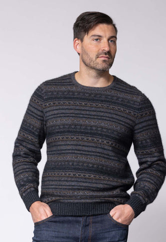 Men's Merino Possum Artisan Sweater