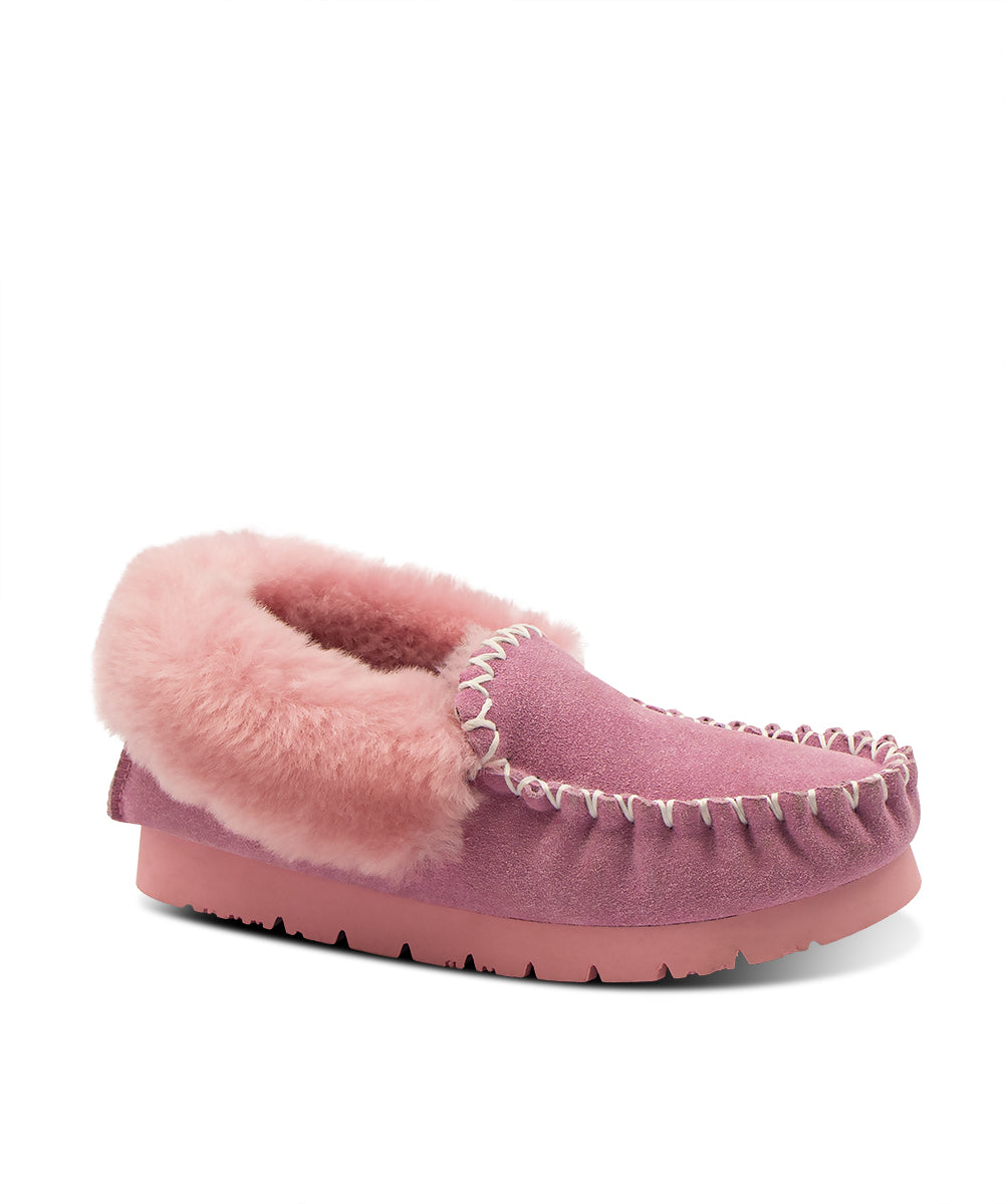 Pink moccasins ugg 2025